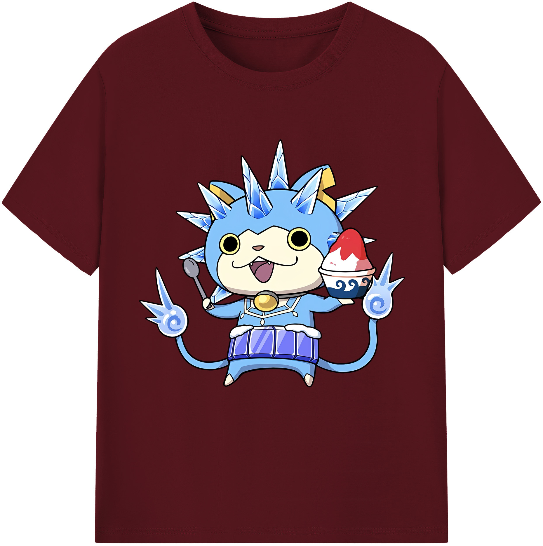 （画像用） 妖怪ウォッチ Yo-kai Watch 綿100％半袖Tシャツ（フロントプリント）